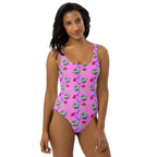 Baha Ranch Yeehaw Disco Cowgirl One-Piece Swimsuit - Qu!rk Boutique