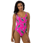 Baha Ranch Yeehaw Leopard Lightning One-Piece Swimsuit - Qu!rk Boutique