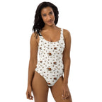 Baha Ranch Yeehaw Hereford Brands One-Piece Swimsuit - Qu!rk Boutique