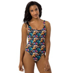 Baha Ranch Yeehaw Wild Horses One-Piece Swimsuit - Qu!rk Boutique