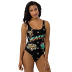 Baha Ranch Yeehaw Howdy Y'all One-Piece Swimsuit - Qu!rk Boutique