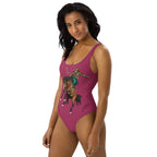 Baha Ranch Yeehaw Ride Cowboy Ride One-Piece Swimsuit - Qu!rk Boutique