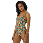 Baha Ranch Yeehaw Feelin' Lucky Cowgirl One-Piece Swimsuit - Qu!rk Boutique