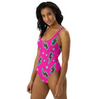 Baha Ranch Yeehaw Leopard Lightning One-Piece Swimsuit - Qu!rk Boutique