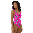 Baha Ranch Yeehaw Leopard Lightning One-Piece Swimsuit - Qu!rk Boutique