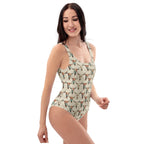 Baha Ranch Yeehaw Bullhead Skulls One-Piece Swimsuit - Qu!rk Boutique