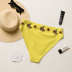 Baha Ranch Yeehaw Mustard Bronc Buster Bikini Bottom - Qu!rk Boutique