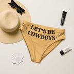 Baha Ranch Yeehaw Let's Be Cowboys Bikini Bottom - Qu!rk Boutique