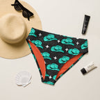 Baha Ranch Yeehaw Turquoise Hat Bikini Bottom - Qu!rk Boutique