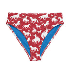 Baha Ranch Yeehaw Red Rodeo Cowboy Bikini Bottom - Qu!rk Boutique