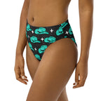Baha Ranch Yeehaw Turquoise Hat Bikini Bottom - Qu!rk Boutique