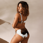 Yeehaw Brown Cow Print Bikini - Qu!rk Boutique