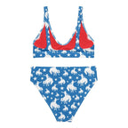 Baha Ranch Yeehaw Blue Rodeo Cowboy Bikini - Qu!rk Boutique