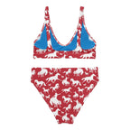 Baha Ranch Yeehaw Red Rodeo Cowboy Bikini - Qu!rk Boutique