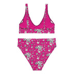 Baha Ranch Yeehaw Magenta Rhinestone Cowgirl Turquoise Bikini - Qu!rk Boutique