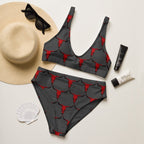 Baha Ranch Yeehaw Red Bull Skull Bikini - Qu!rk Boutique