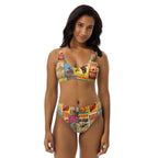 Baha Ranch Yeehaw Vintage Rodeo Poster Bikini - Qu!rk Boutique