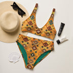 Baha Ranch Yeehaw Golden Aztec Bikini - Qu!rk Boutique