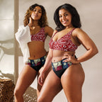 Baha Ranch Yeehaw Texas Bandana Red White & Blue Bikini - Qu!rk Boutique