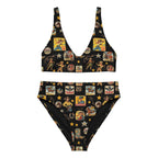 Baha Ranch Yeehaw Vintage Cowgirl Collage Bikini - Qu!rk Boutique