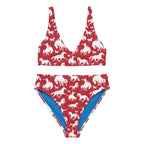 Baha Ranch Yeehaw Red Rodeo Cowboy Bikini - Qu!rk Boutique
