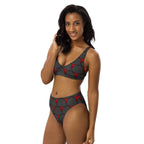 Baha Ranch Yeehaw Red Bull Skull Bikini - Qu!rk Boutique