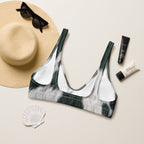 Baha Ranch Yeehaw Cow Print Bikini Top - Qu!rk Boutique