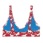 Baha Ranch Yeehaw Red Rodeo Cowboy Bikini Top - Qu!rk Boutique