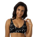 Yeehaw Longhorn Cactus Bikini Top Size Small Ready to ship - Qu!rk Boutique