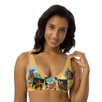Baha Ranch Yeehaw Let's Be Cowboys Bikini Top - Qu!rk Boutique