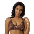 Baha Ranch Yeehaw Leather & Longhorns Bikini Top - Qu!rk Boutique