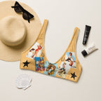 Baha Ranch Yeehaw Let's be Cowgirls Bikini Top - Qu!rk Boutique