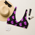Baha Ranch Yeehaw Purple Neon Cactus Bikini Top - Qu!rk Boutique