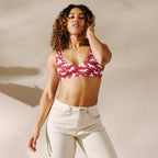 Baha Ranch Yeehaw Red Rodeo Cowboy Bikini Top - Qu!rk Boutique