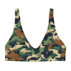Baha Ranch Yeehaw Digital Camo Bikini Top - Qu!rk Boutique