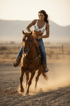 Baha Ranch Yeehaw Hereford Brands Bikini Top - Qu!rk Boutique
