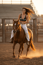 Baha Ranch Yeehaw Howdy Y'all Bikini Top - Qu!rk Boutique