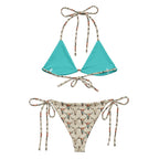 Baha Ranch Yeehaw Bullhead Skulls String Bikini - Qu!rk Boutique