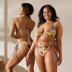 Baha Ranch Yeehaw Rodeo Poster String Bikini - Qu!rk Boutique