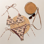 Baha Ranch Yeehaw Desert Bison String Bikini - Qu!rk Boutique