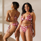 Baha Ranch Yeehaw Red Rodeo Cowboy String Bikini - Qu!rk Boutique