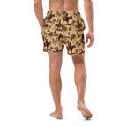 Baha Ranch Yeehaw Vintage Western Men's Swim Trunks - Qu!rk Boutique