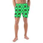 Baha Ranch Yeehaw Neon Men's Swim Trunks - Qu!rk Boutique