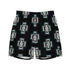 Baha Ranch Yeehaw Southwest Cross Men's Swim Trunks - Qu!rk Boutique