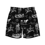 Baha Ranch Yeehaw Ranch Life Men's Swim Trunks - Qu!rk Boutique