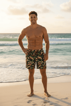 Baha Ranch Digital Camo Swim Trunks - Qu!rk Boutique