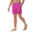 Baha Ranch Yeehaw Leopard Lightning Men's Swim Trunks - Qu!rk Boutique