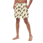 Baha Ranch Yeehaw Vintage Rodeo Men's Swim Trunks - Qu!rk Boutique