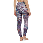 Sanskrit Galaxy High Waist Leggings - Qu!rk Boutique