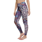 Sanskrit Galaxy High Waist Leggings - Qu!rk Boutique